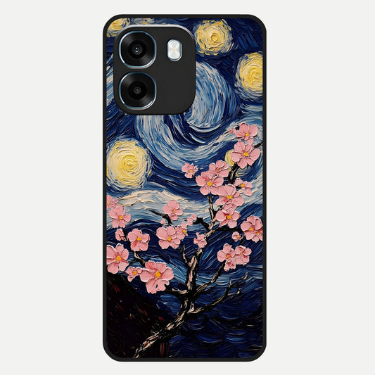  Van Gogh Scenery Glass Case For Oppo K14 5G back cover – full design glossy printed glass finish