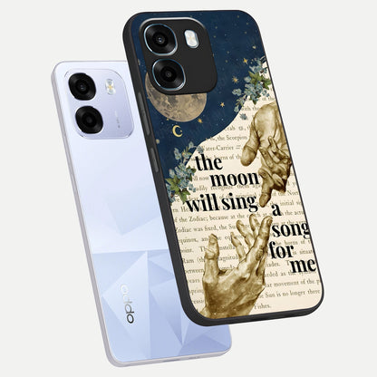  Aesthetic Divine phone case For Oppo K14 5G showing premium glass back cover with detailed artwork