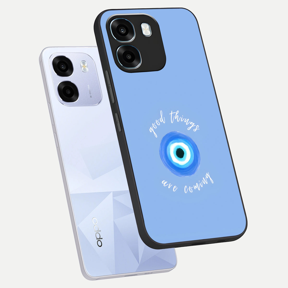  Bright Future Ahead phone case For Oppo K14 5G showing premium glass back cover with detailed artwork
