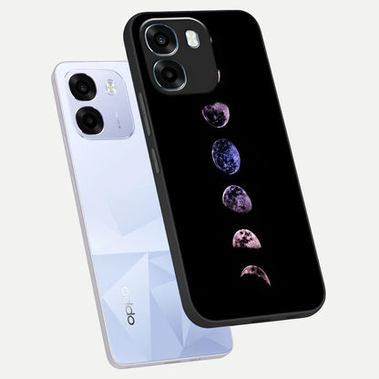  Crimson All Planets phone case For Oppo K14 5G showing premium glass back cover with detailed artwork