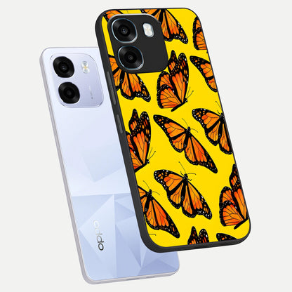  Golden Wing Flight phone case For Oppo K14 5G showing premium glass back cover with detailed artwork