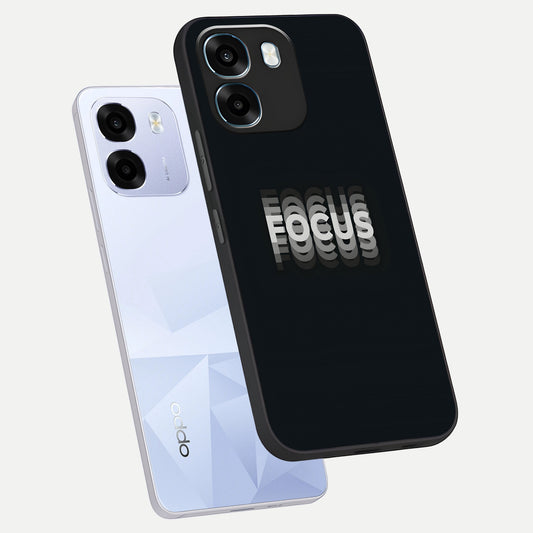  Mono Focus Vision phone case For Oppo K14 5G showing premium glass back cover with detailed artwork