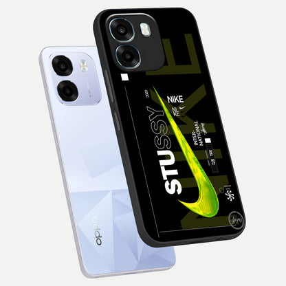  Neon Street Edition phone case For Oppo K14 5G showing premium glass back cover with detailed artwork