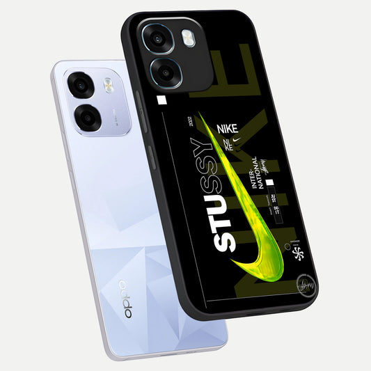  Neon Street Edition phone case For Oppo K14 5G showing premium glass back cover with detailed artwork