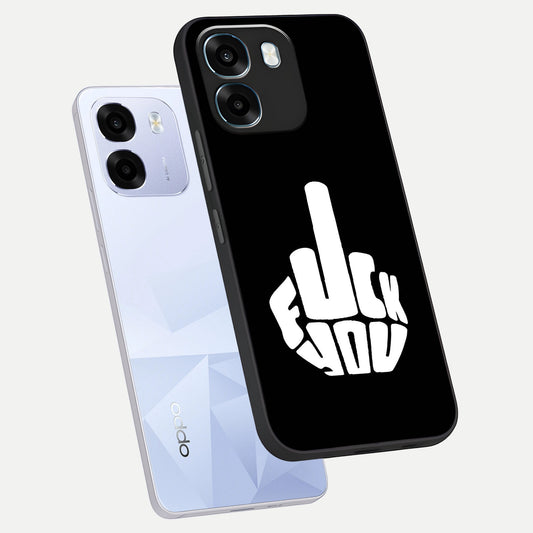  Rebel Mode On phone case For Oppo K14 5G showing premium glass back cover with detailed artwork