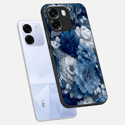  Royal Bloom Garden phone case For Oppo K14 5G showing premium glass back cover with detailed artwork