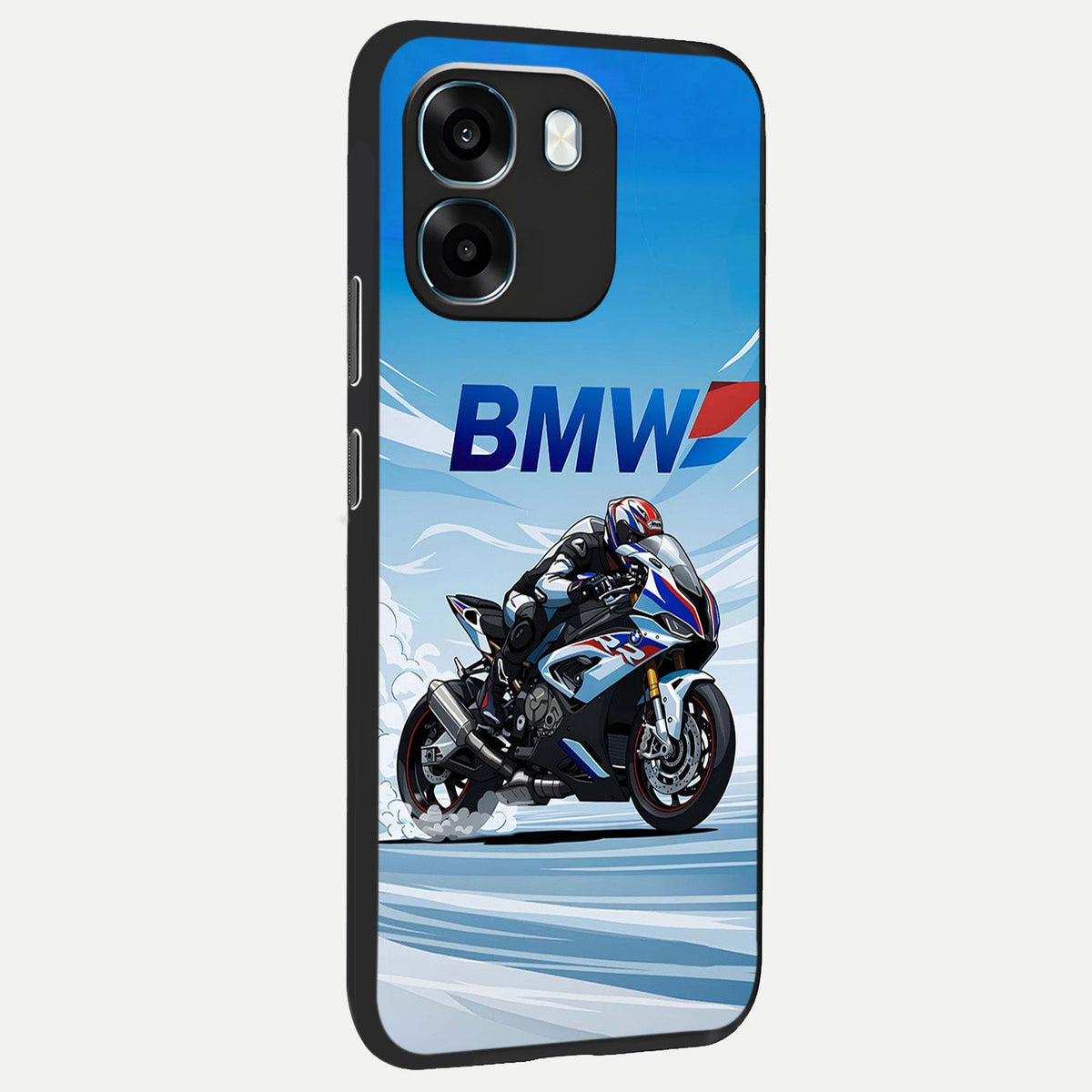  BMW Power Drift back cover For Oppo K14 5G slim fit glass case with vibrant aesthetic design