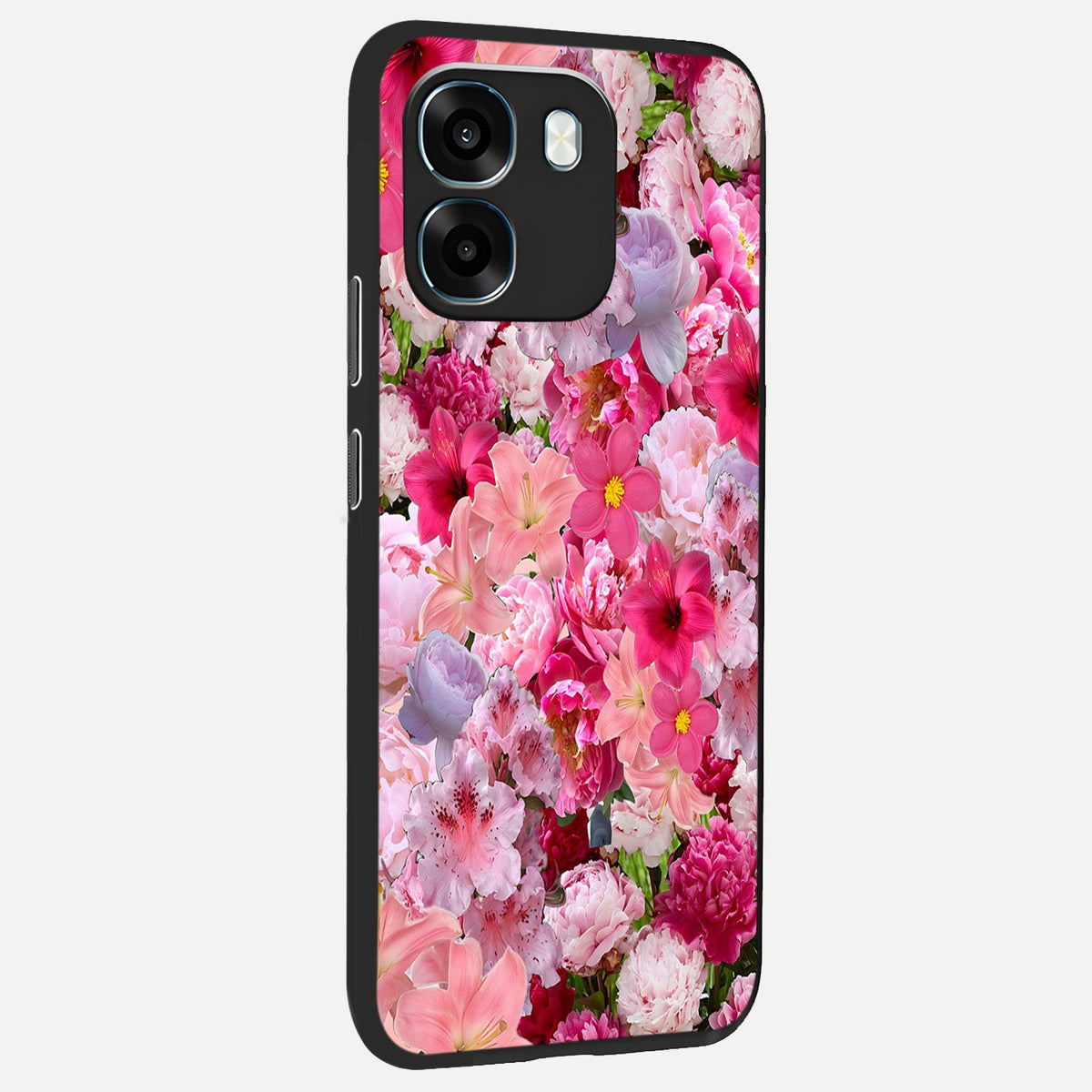  Bloom Crush Fantasy back cover For Oppo K14 5G slim fit glass case with vibrant aesthetic design