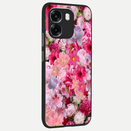  Bloom Crush Fantasy back cover For Oppo K14 5G slim fit glass case with vibrant aesthetic design