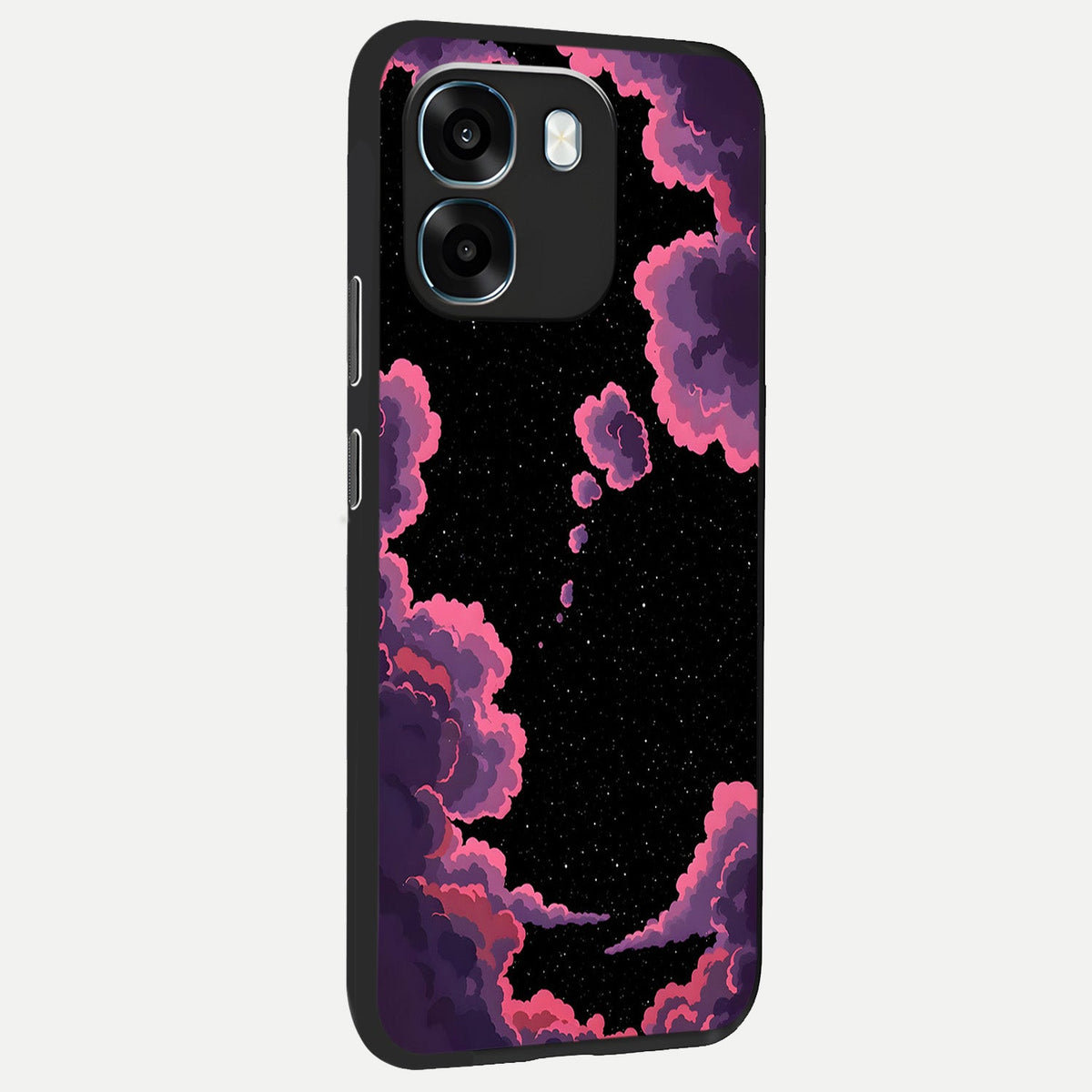  Cosmic Cloud Journey back cover For Oppo K14 5G slim fit glass case with vibrant aesthetic design