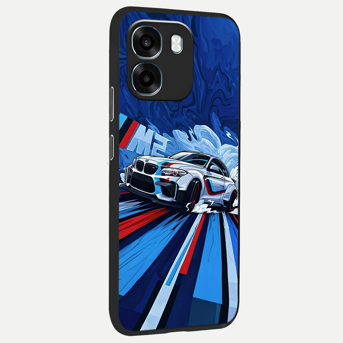  Drift Power Rush back cover For Oppo K14 5G slim fit glass case with vibrant aesthetic design