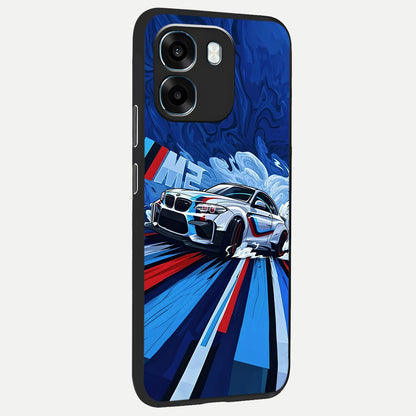  Drift Power Rush back cover For Oppo K14 5G slim fit glass case with vibrant aesthetic design