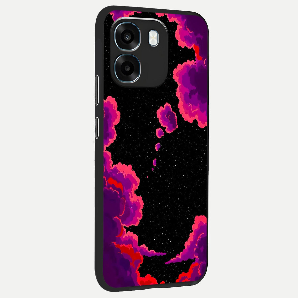  Galaxy Dream Frame back cover For Oppo K14 5G slim fit glass case with vibrant aesthetic design