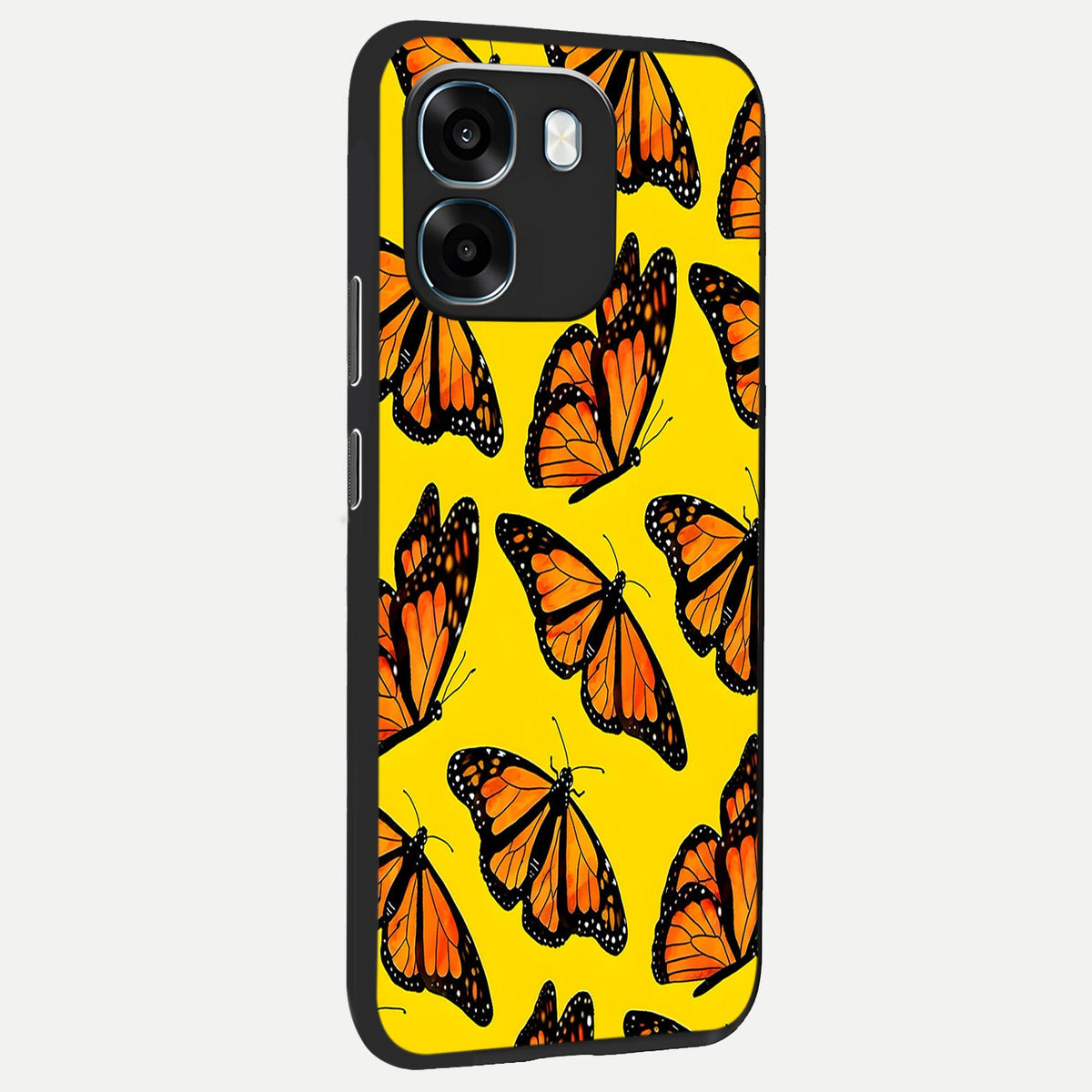  Golden Wing Flight back cover For Oppo K14 5G slim fit glass case with vibrant aesthetic design