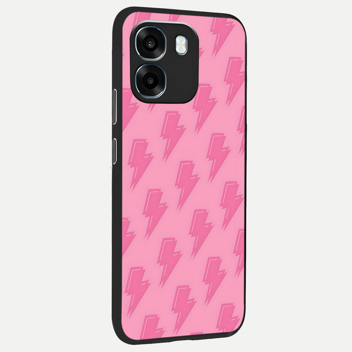  Pink Moo Magic back cover For Oppo K14 5G slim fit glass case with vibrant aesthetic design