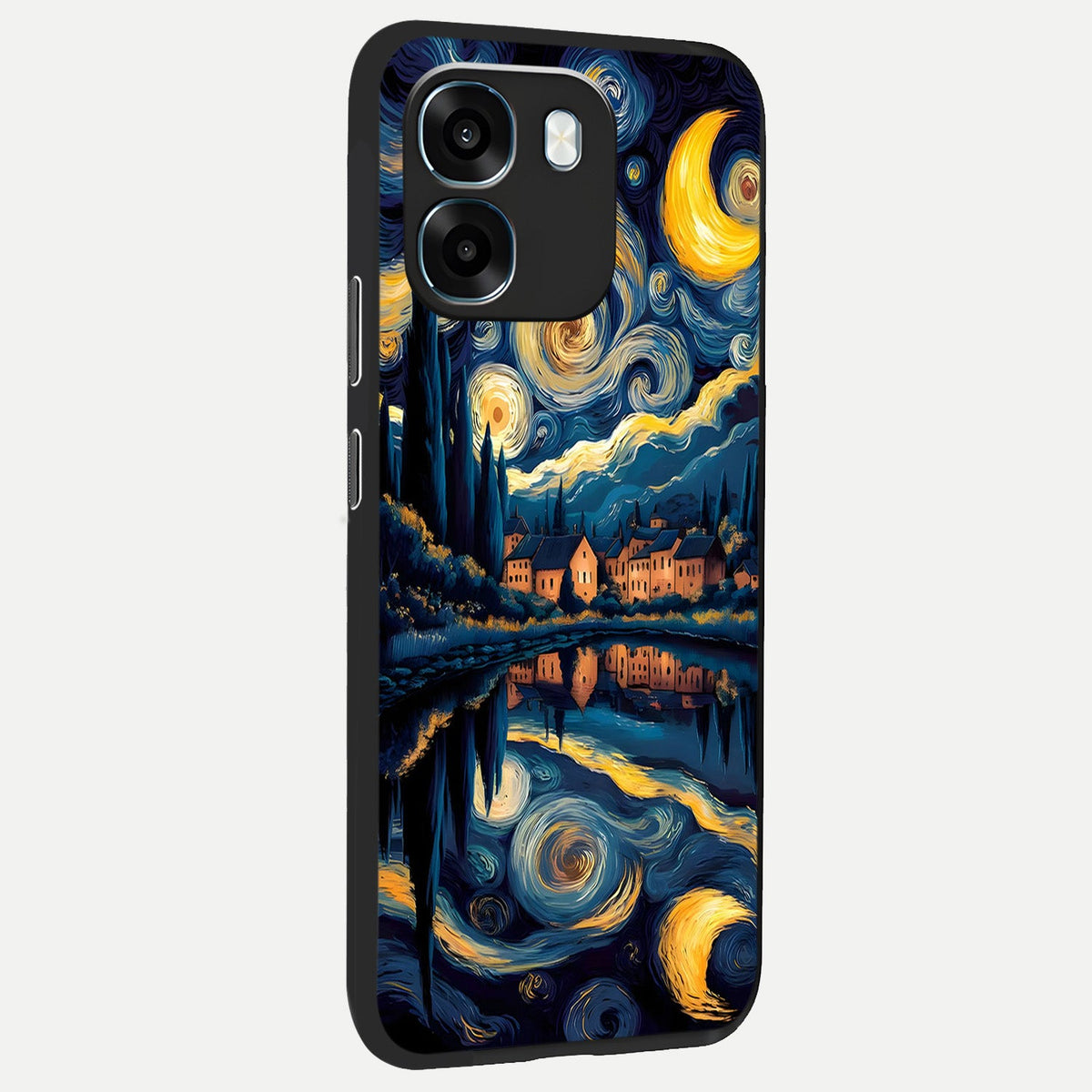 Starry Sky Serenity back cover For Oppo K14 5G slim fit glass case with vibrant aesthetic design