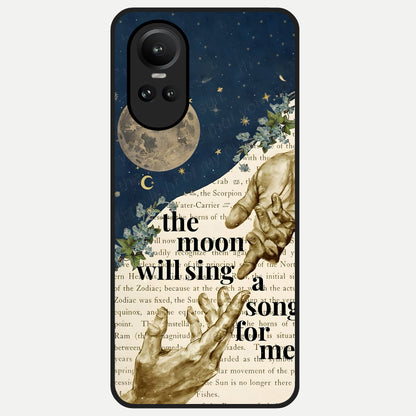  Aesthetic Divine Glass Case For Oppo Reno 10 back cover – full design glossy printed glass finish