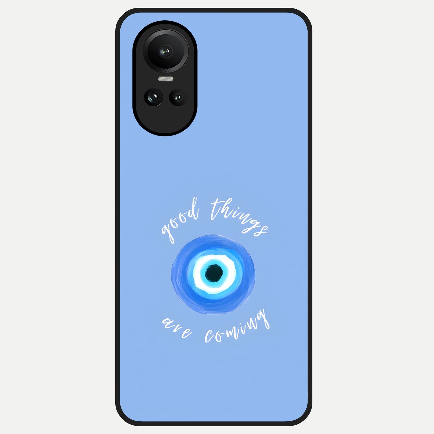  Bright Future Ahead Glass Case For Oppo Reno 10 back cover – full design glossy printed glass finish