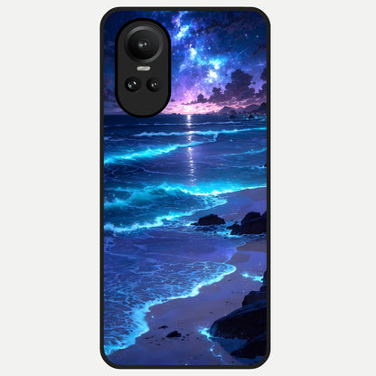  Classic Damn Look Glass Case For Oppo Reno 10 back cover – full design glossy printed glass finish