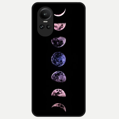  Crimson All Planets Glass Case For Oppo Reno 10 back cover – full design glossy printed glass finish