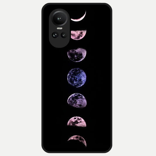  Crimson All Planets Glass Case For Oppo Reno 10 back cover – full design glossy printed glass finish