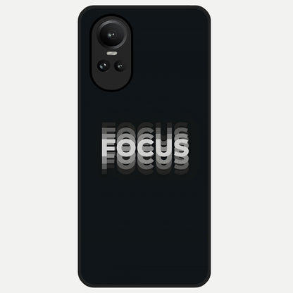  Mono Focus Vision Glass Case For Oppo Reno 10 back cover – full design glossy printed glass finish