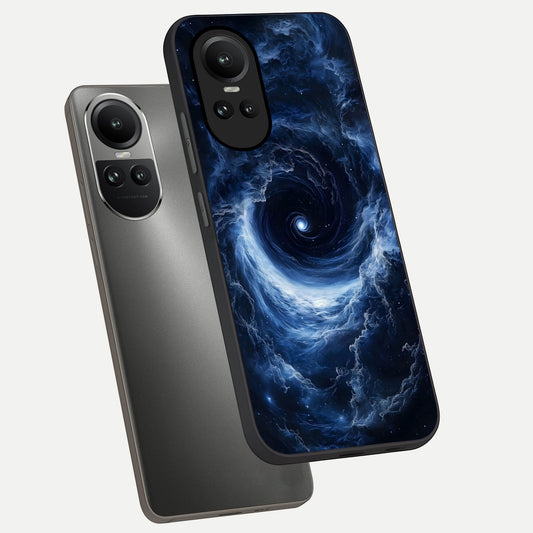  Stunning Galaxy phone case For Oppo Reno 10 showing premium glass back cover with detailed artwork