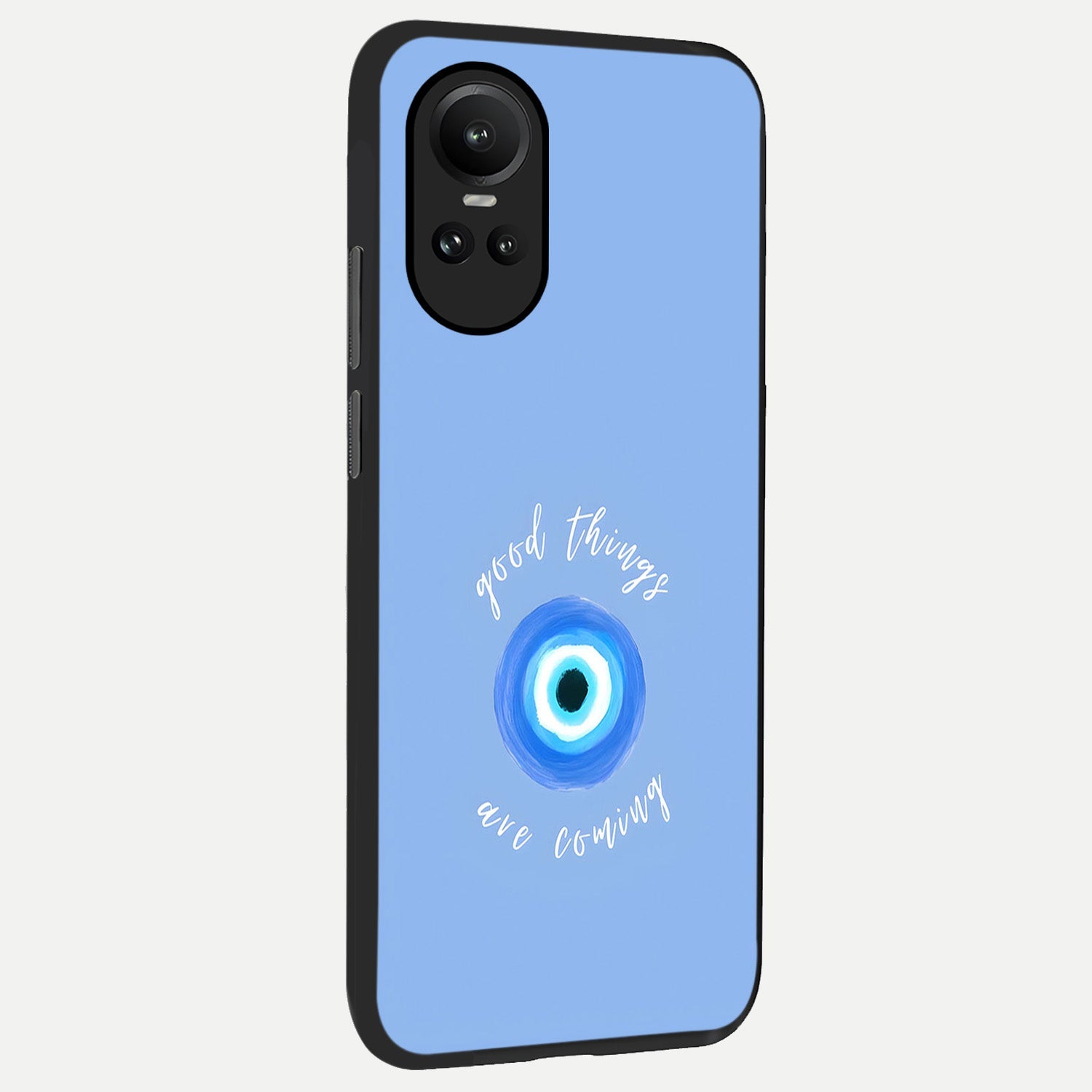  Bright Future Ahead back cover For Oppo Reno 10 slim fit glass case with vibrant aesthetic design