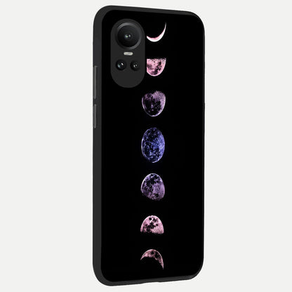  Crimson All Planets back cover For Oppo Reno 10 slim fit glass case with vibrant aesthetic design