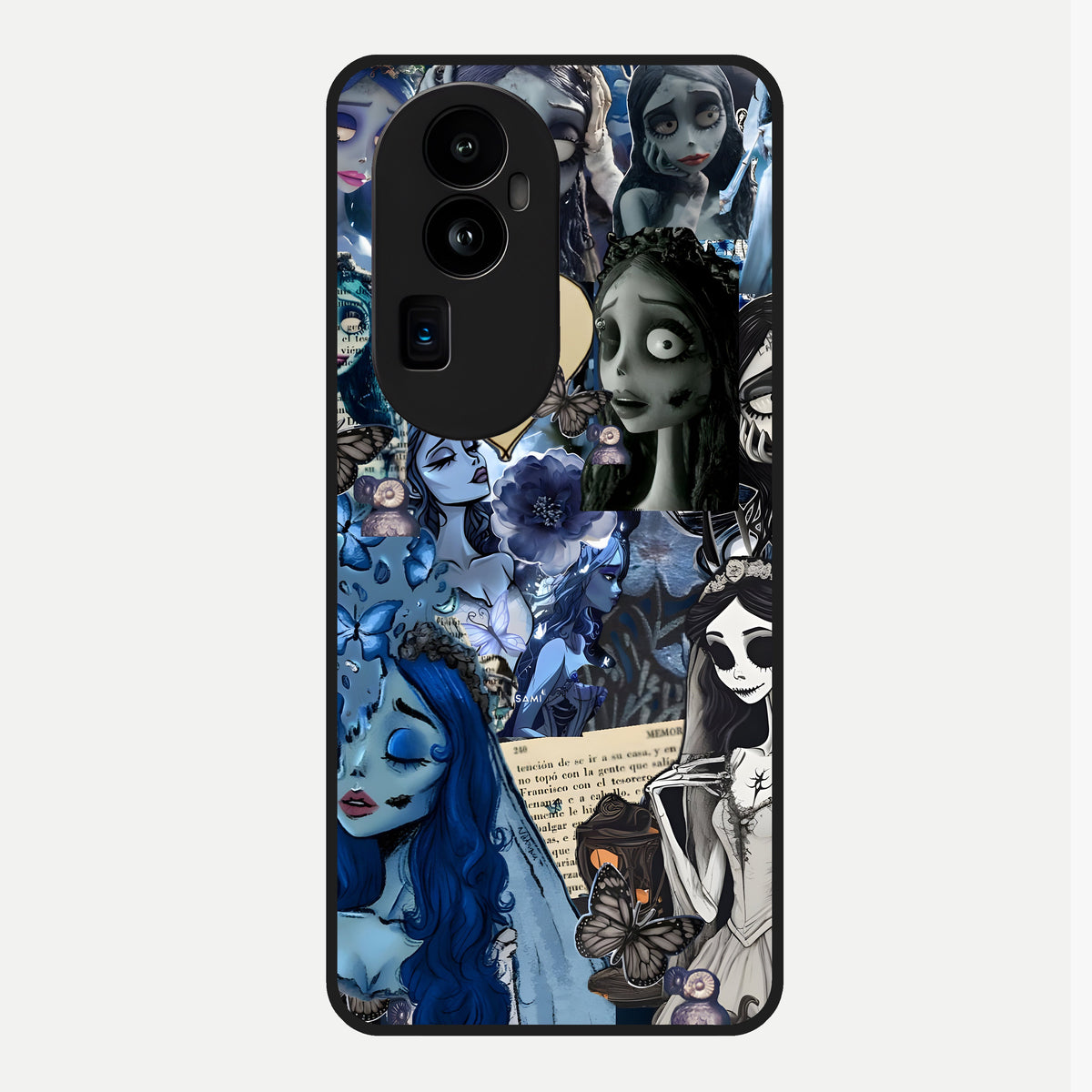  Corpse Bride Posters Glass Case For Oppo Reno 10 Pro Plus back cover – full design glossy printed glass finish