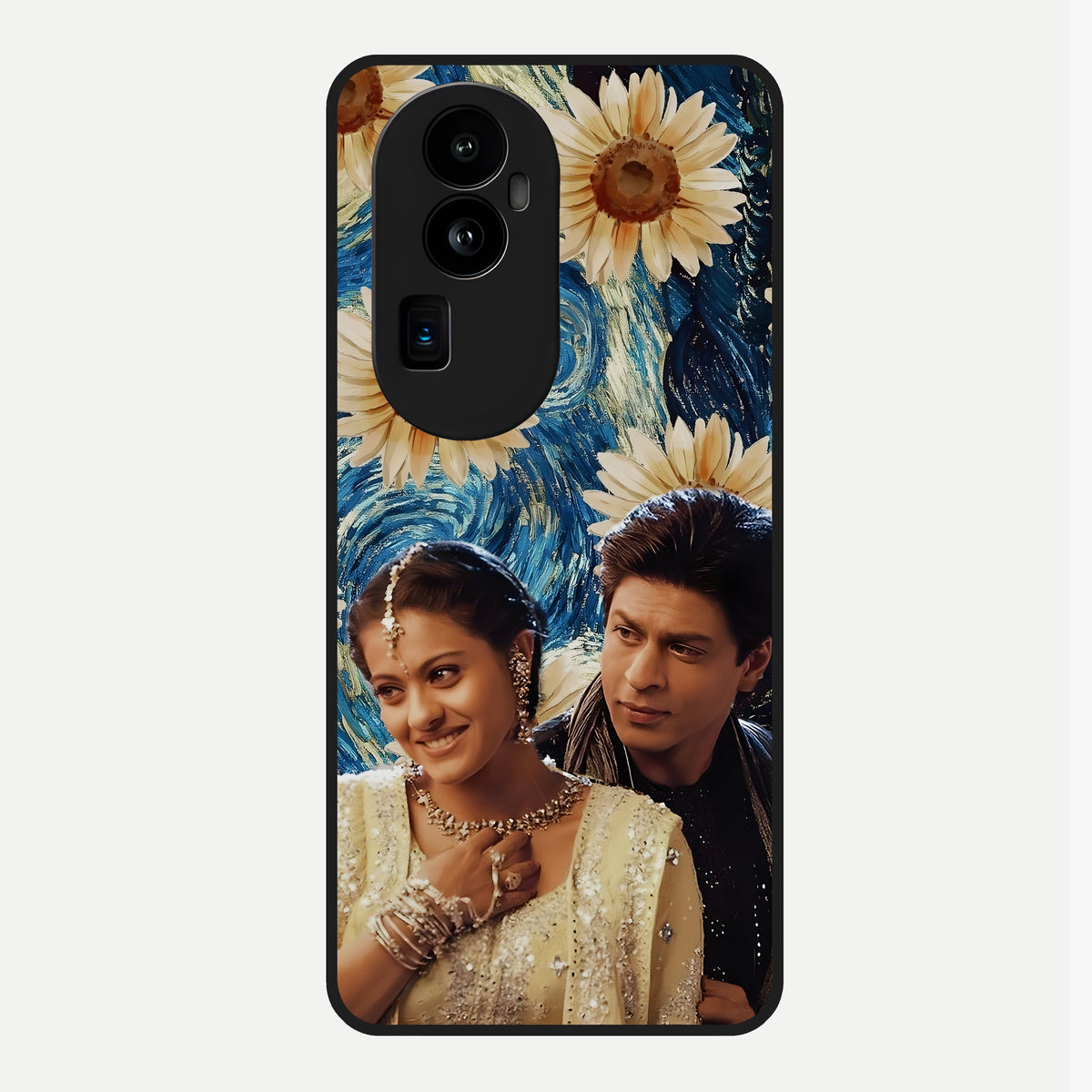  Eternal Love Story Glass Case For Oppo Reno 10 Pro Plus back cover – full design glossy printed glass finish