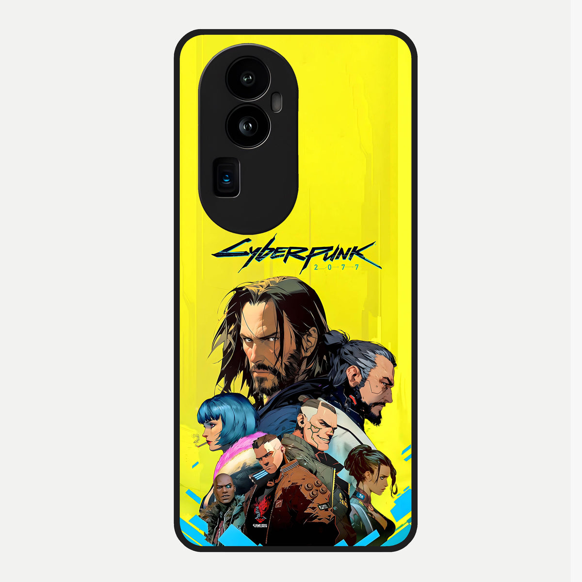  Neon Rebel Genesis Glass Case For Oppo Reno 10 Pro Plus back cover – full design glossy printed glass finish