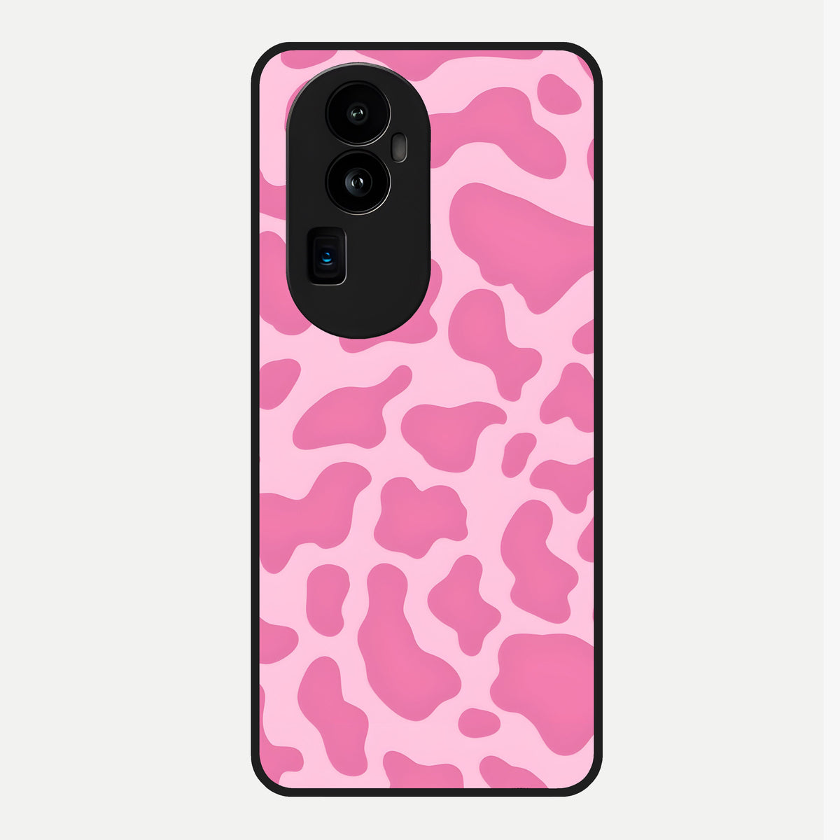  Pinkish Scenery Glass Case For Oppo Reno 10 Pro Plus back cover – full design glossy printed glass finish