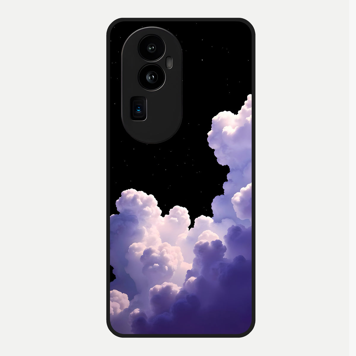  Starlit Night Whispers Glass Case For Oppo Reno 10 Pro Plus back cover – full design glossy printed glass finish