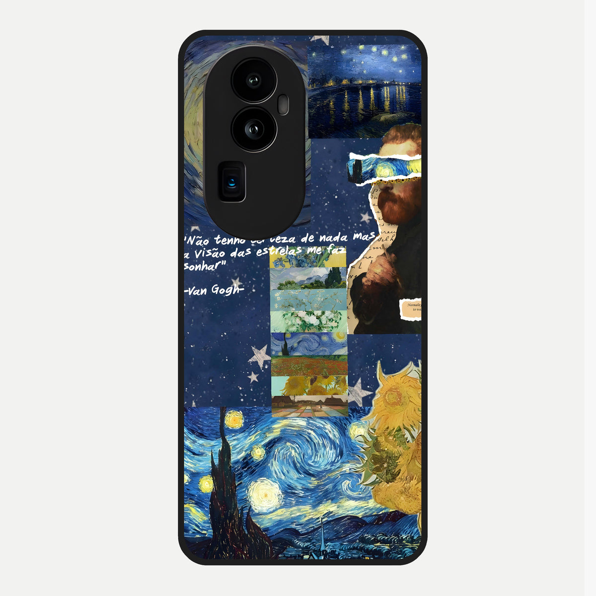  Starry Dream Vision Glass Case For Oppo Reno 10 Pro Plus back cover – full design glossy printed glass finish