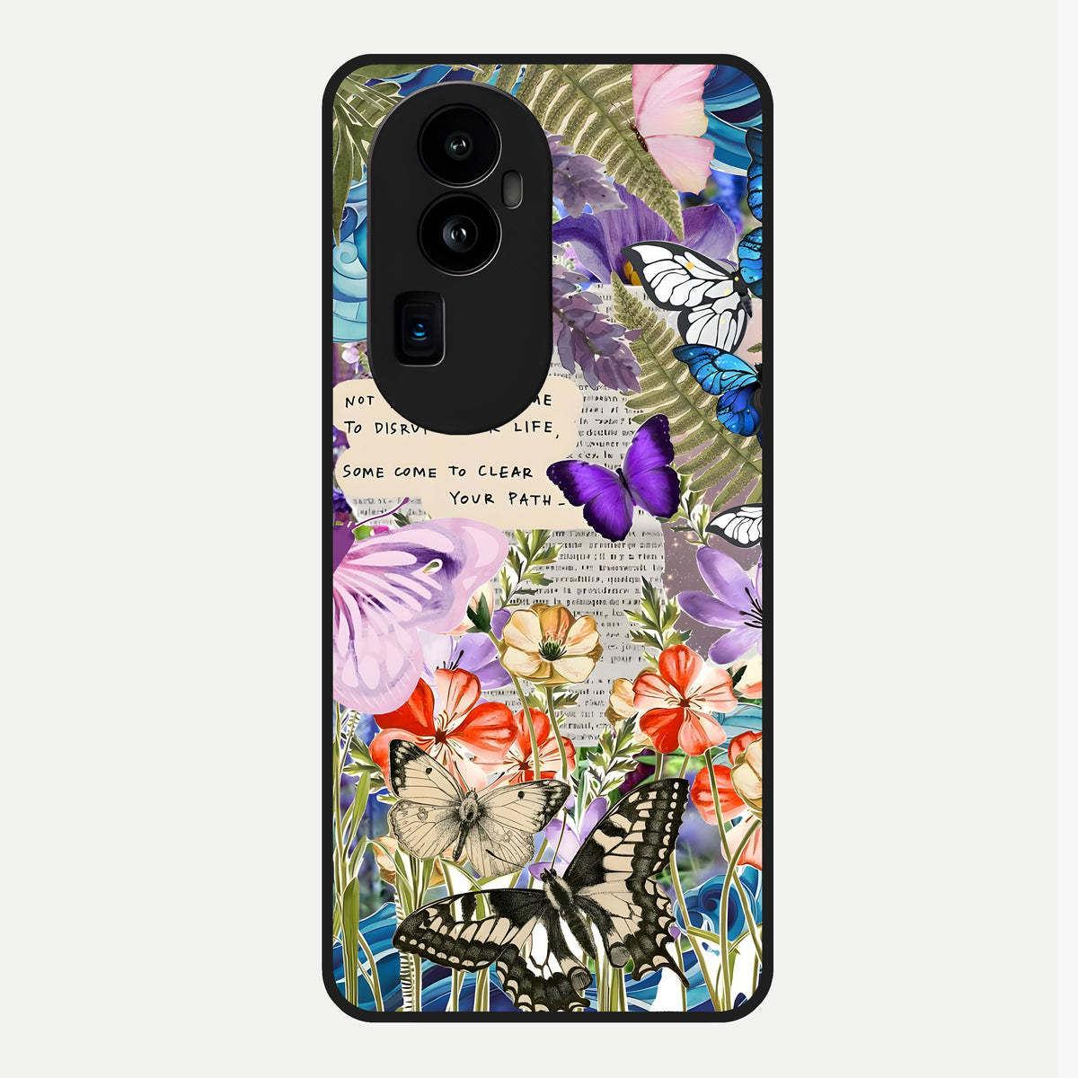  Storm Path Bloom Glass Case For Oppo Reno 10 Pro Plus back cover – full design glossy printed glass finish