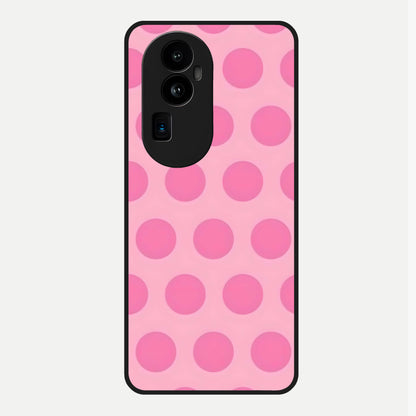  Sweet Dot Dreams Glass Case For Oppo Reno 10 Pro Plus back cover – full design glossy printed glass finish