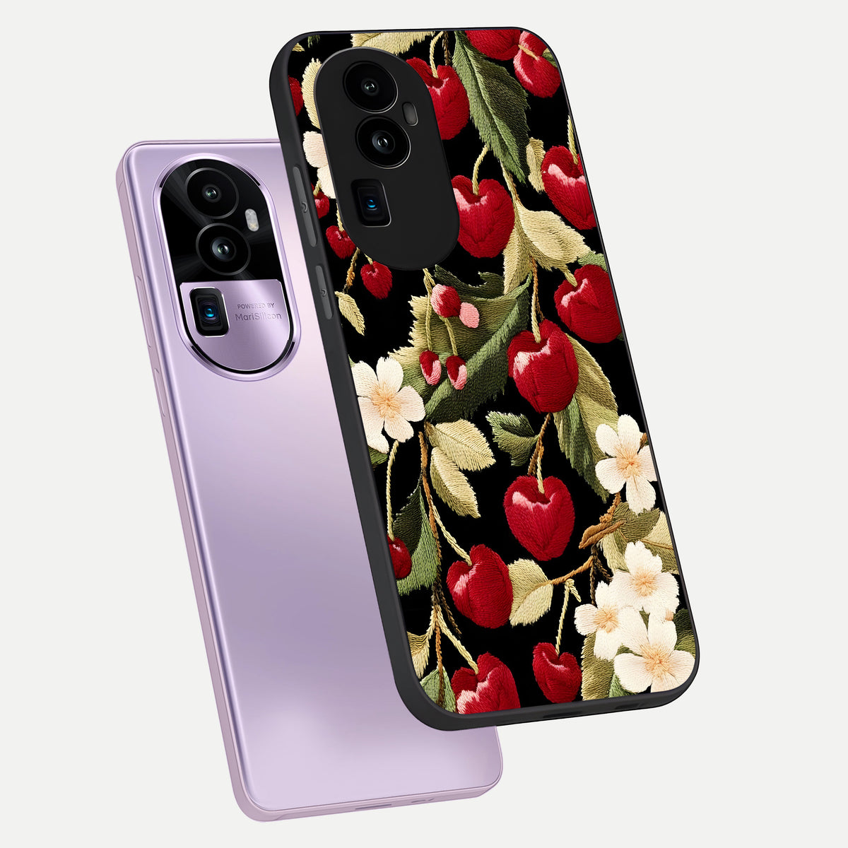  Blooming Spendor Bird phone case For Oppo Reno 10 Pro Plus showing premium glass back cover with detailed artwork