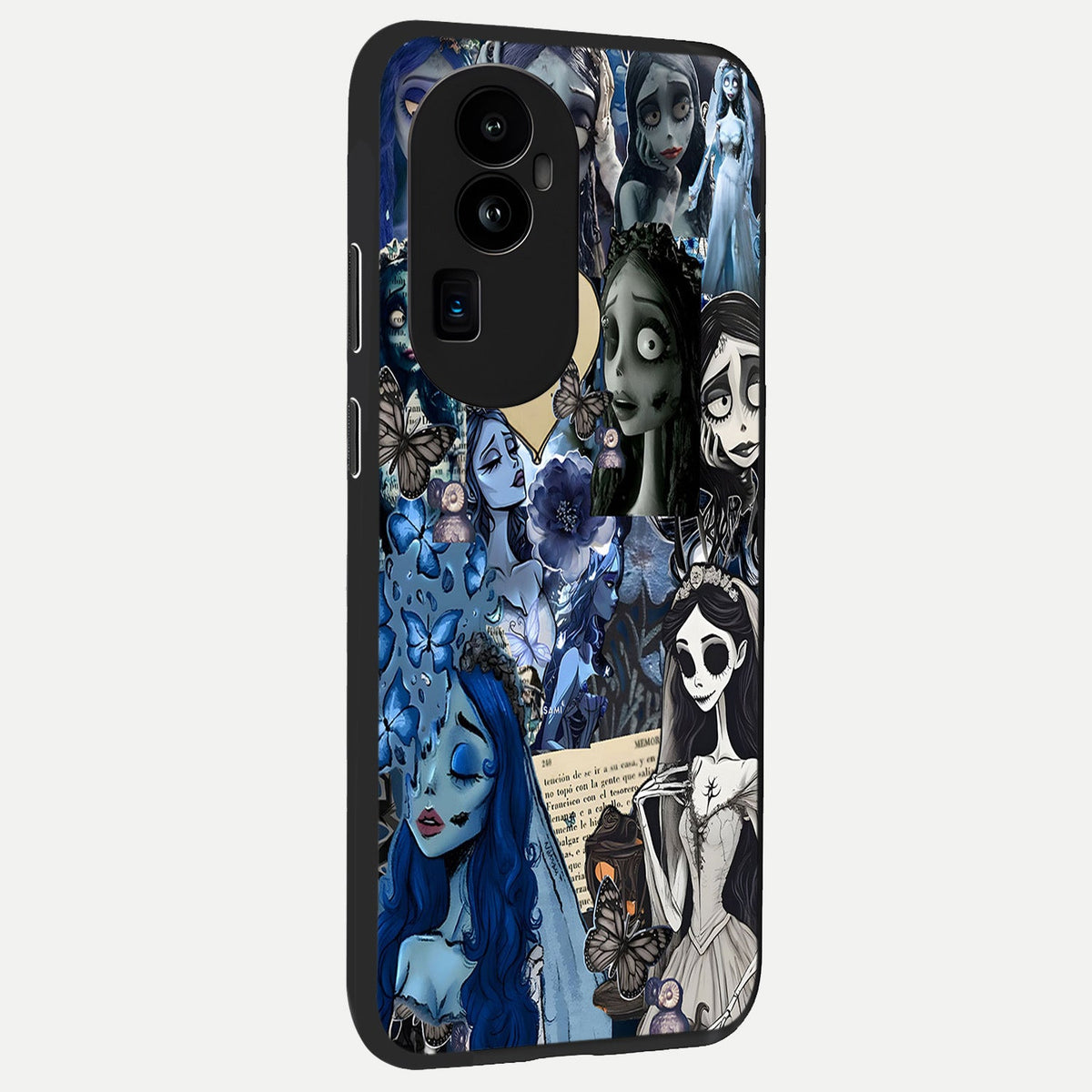  Corpse Bride Posters back cover For Oppo Reno 10 Pro Plus slim fit glass case with vibrant aesthetic design