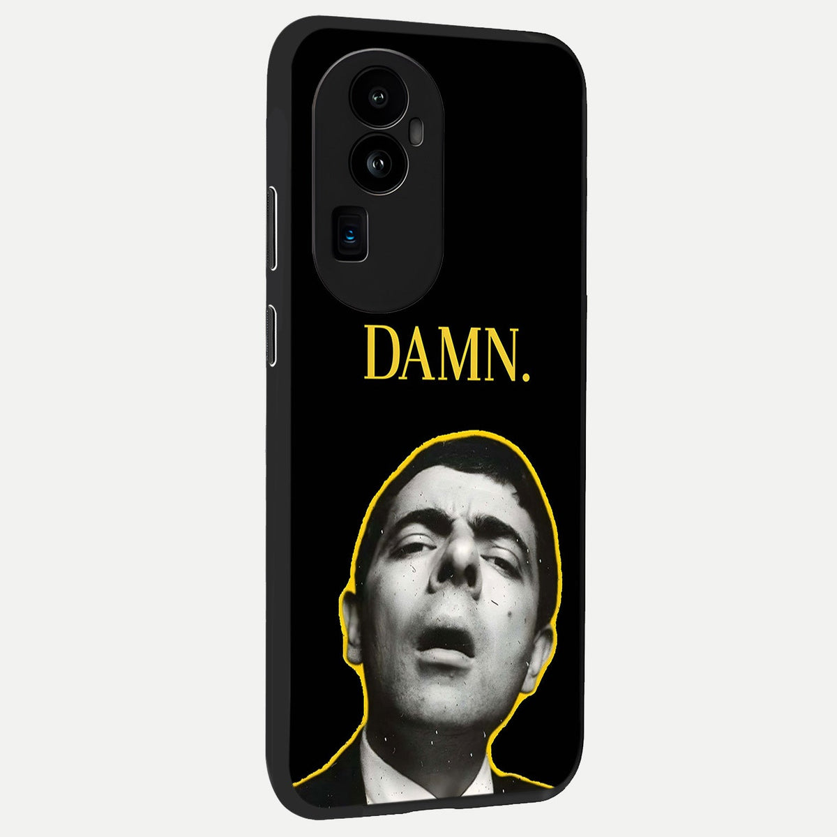  Mr Bean Damn back cover For Oppo Reno 10 Pro Plus slim fit glass case with vibrant aesthetic design