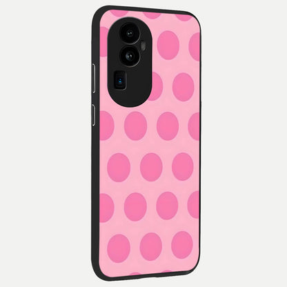  Sweet Dot Dreams back cover For Oppo Reno 10 Pro Plus slim fit glass case with vibrant aesthetic design