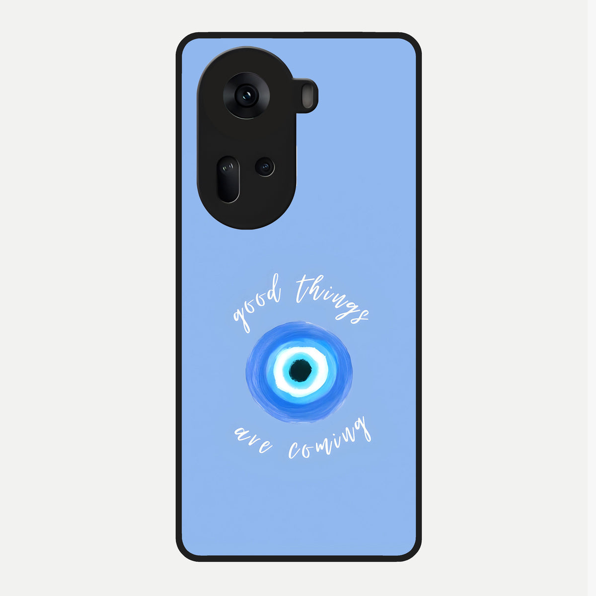  Bright Future Ahead Glass Case For Oppo Reno 11 5G back cover – full design glossy printed glass finish