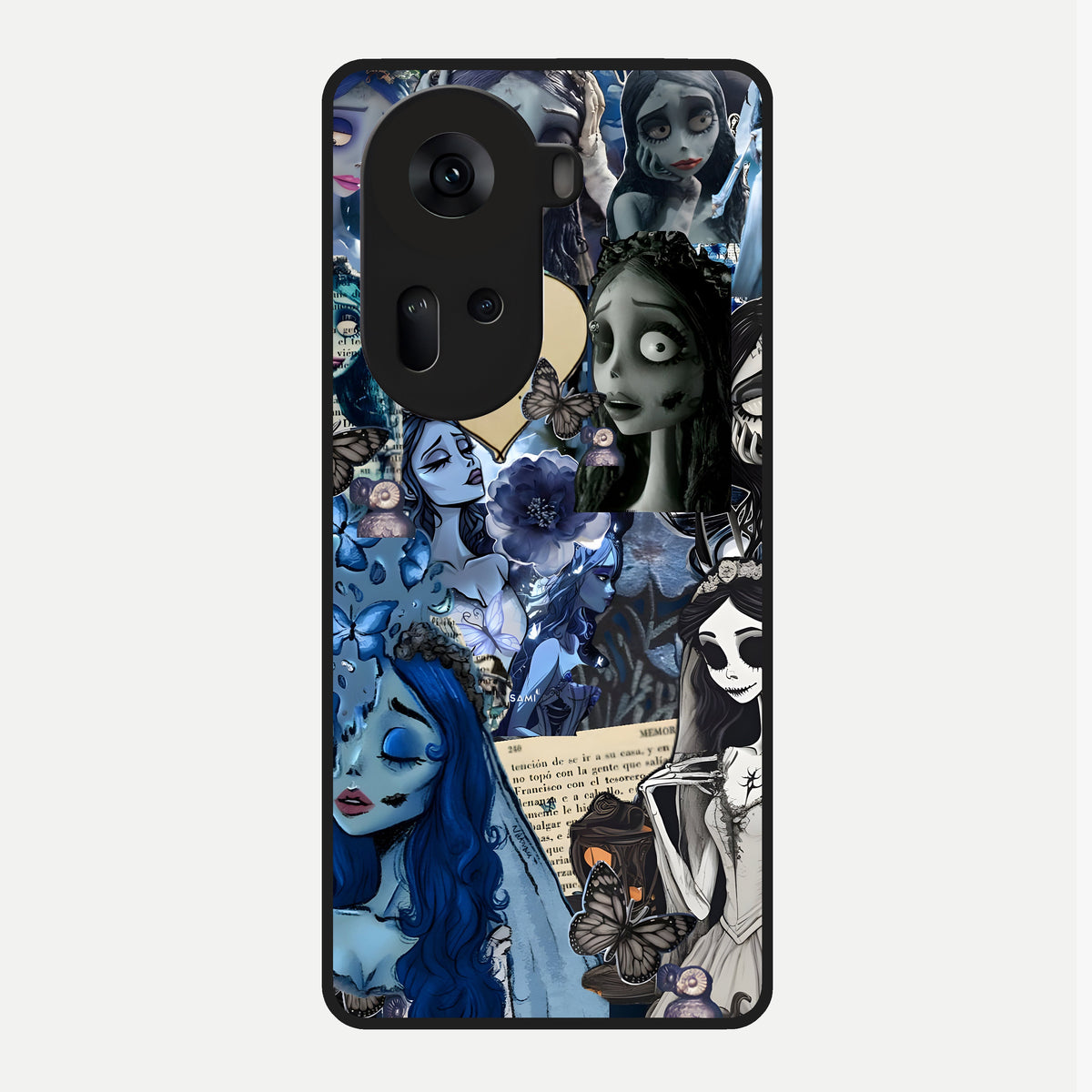  Corpse Bride Posters Glass Case For Oppo Reno 11 5G back cover – full design glossy printed glass finish