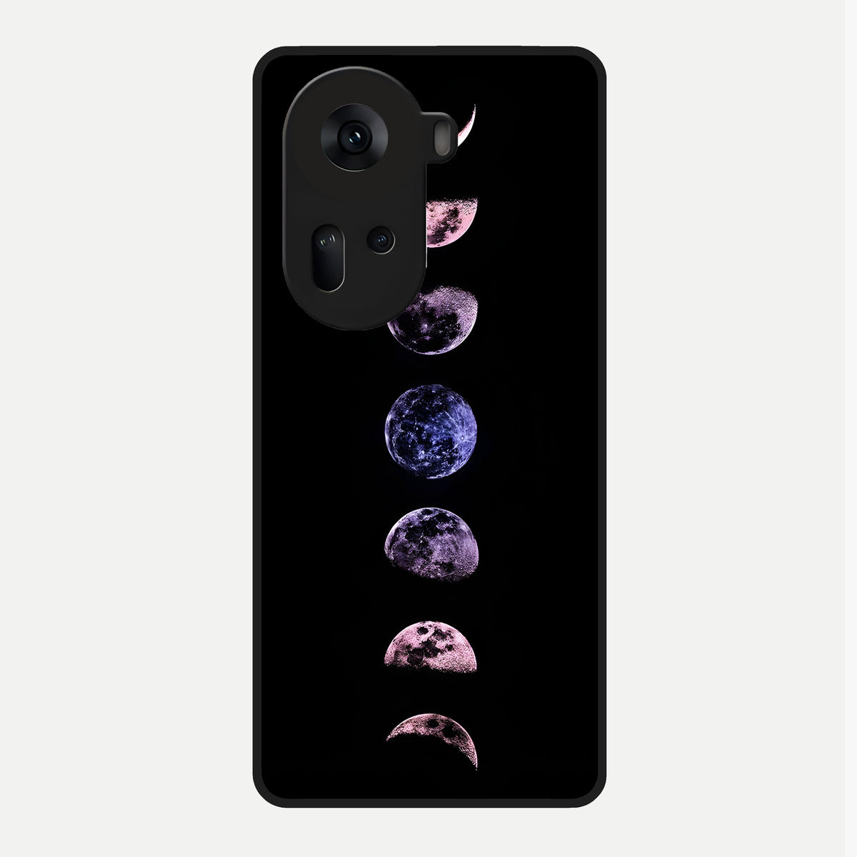  Crimson All Planets Glass Case For Oppo Reno 11 5G back cover – full design glossy printed glass finish