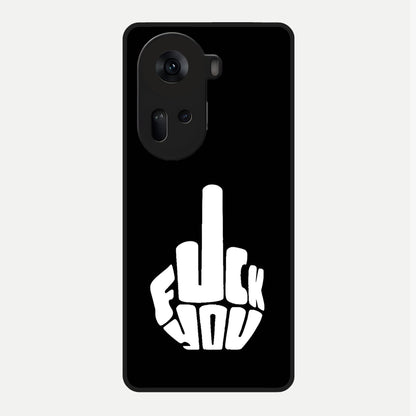  Rebel Mode On Glass Case For Oppo Reno 11 5G back cover – full design glossy printed glass finish