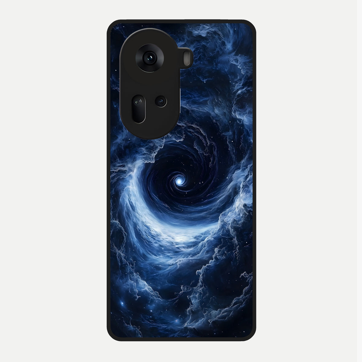  Stunning Galaxy Glass Case For Oppo Reno 11 5G back cover – full design glossy printed glass finish
