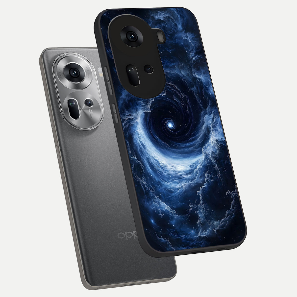  Stunning Galaxy phone case For Oppo Reno 11 5G showing premium glass back cover with detailed artwork