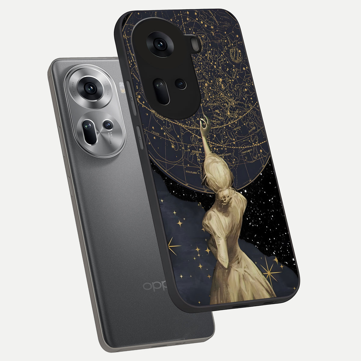  Taylor Swift Girl phone case For Oppo Reno 11 5G showing premium glass back cover with detailed artwork