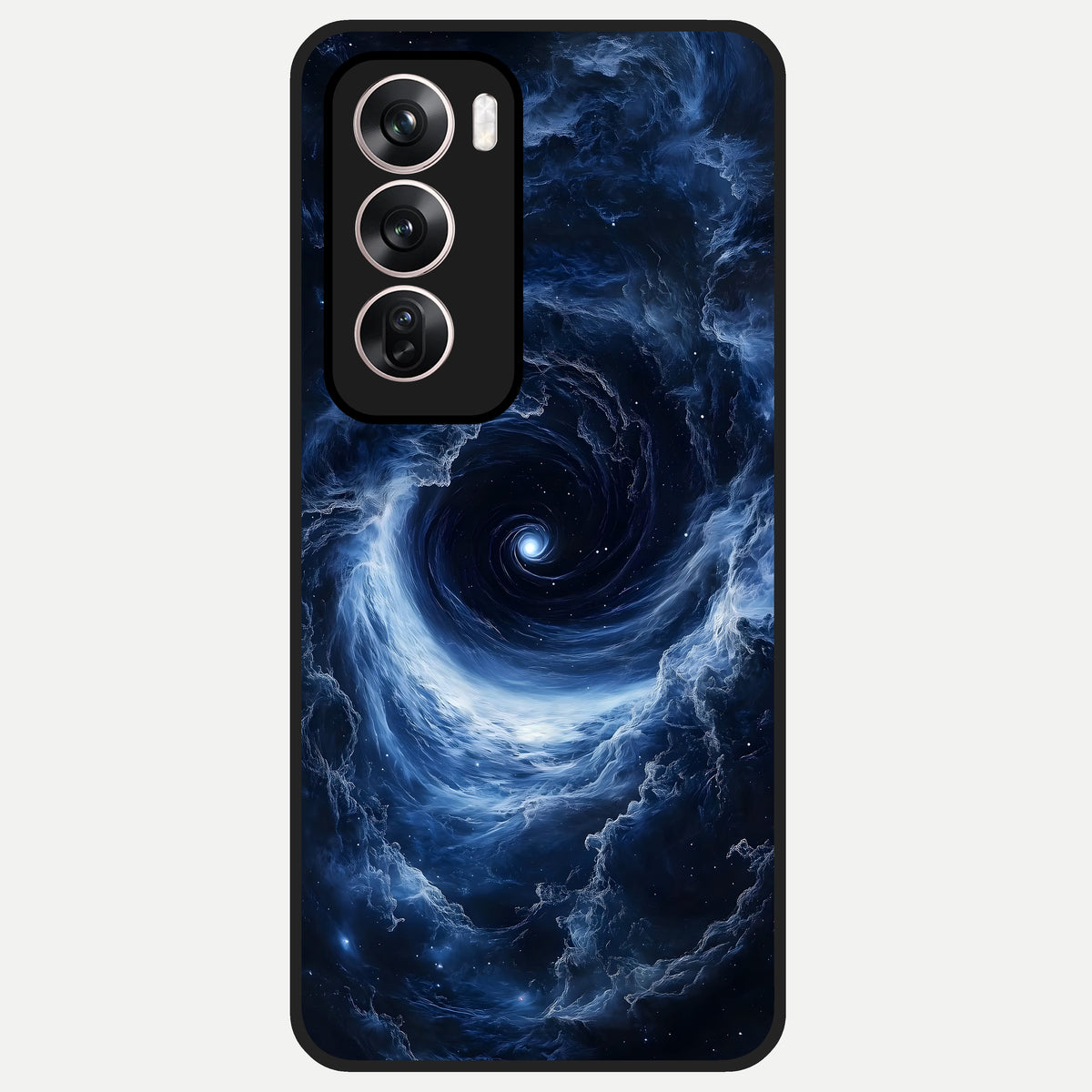  Stunning Galaxy Glass Case For Oppo Reno 12 Pro back cover – full design glossy printed glass finish