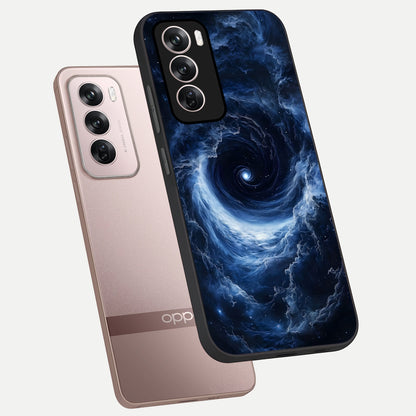  Stunning Galaxy phone case For Oppo Reno 12 Pro showing premium glass back cover with detailed artwork